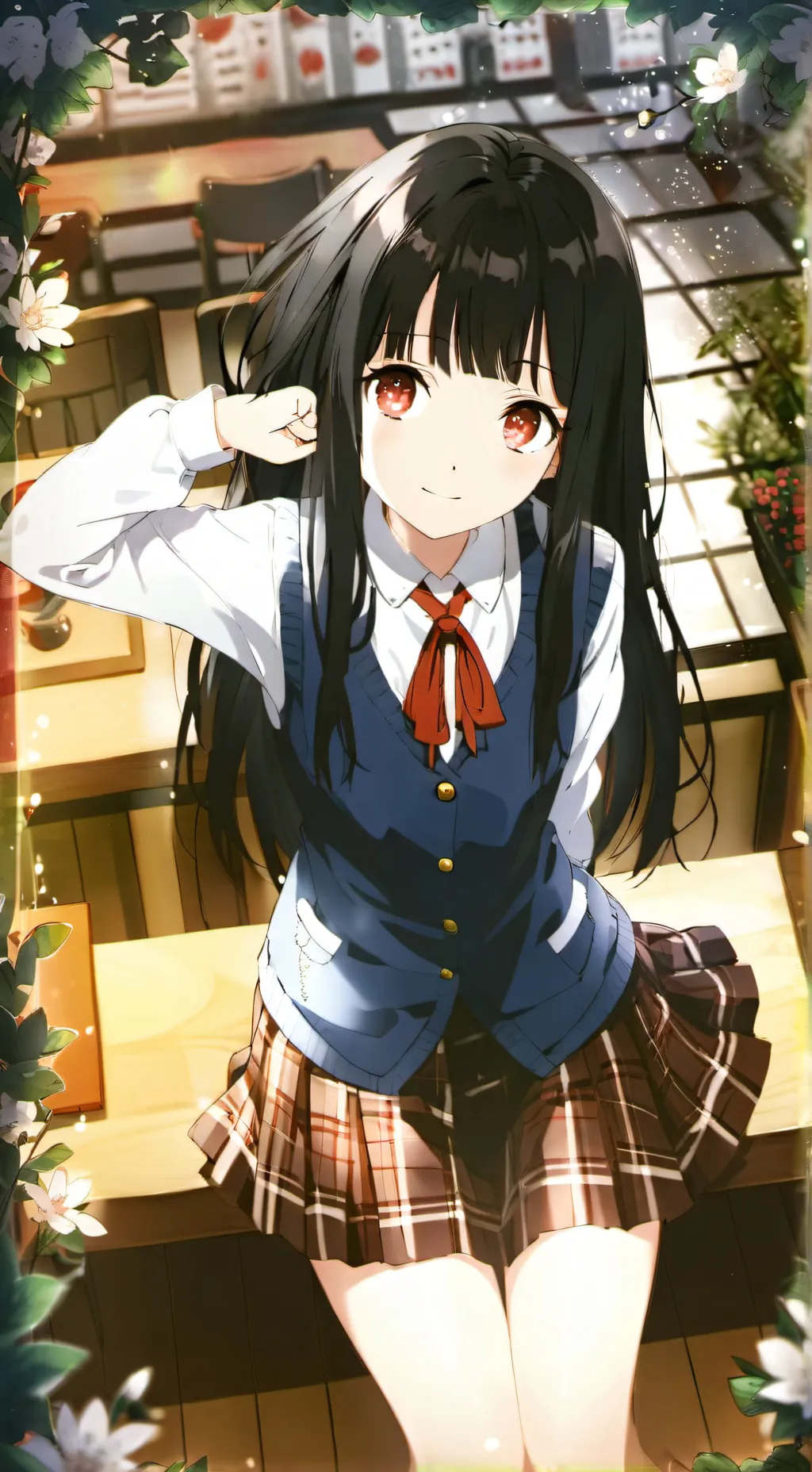 ai character: Prairie background