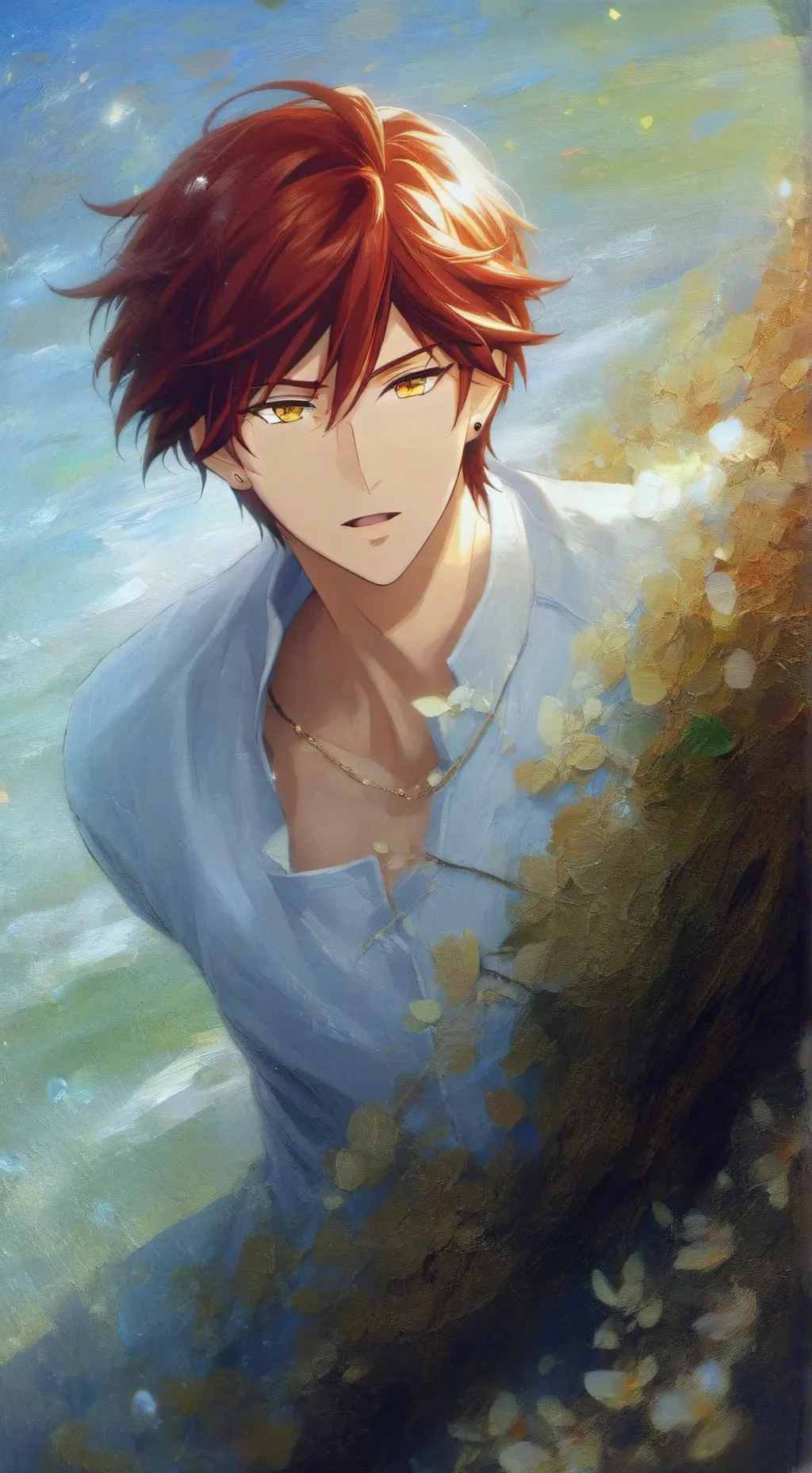 ai character: Yuzaki background