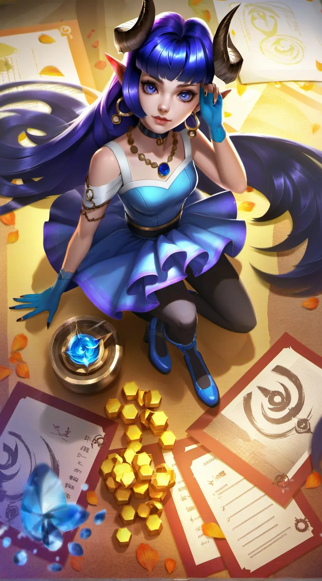 ai character: Stella background