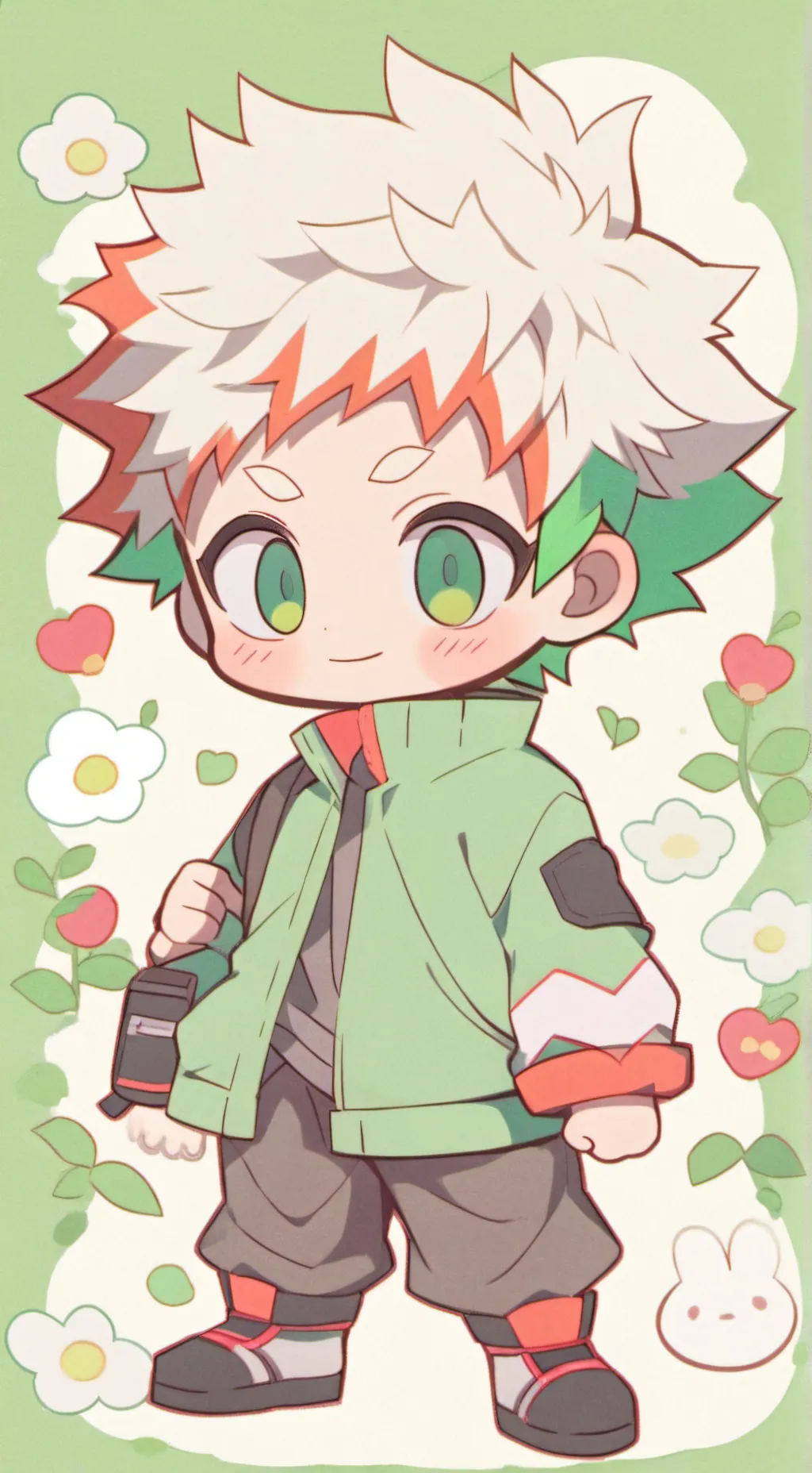 ai character: bakugo loves you  background