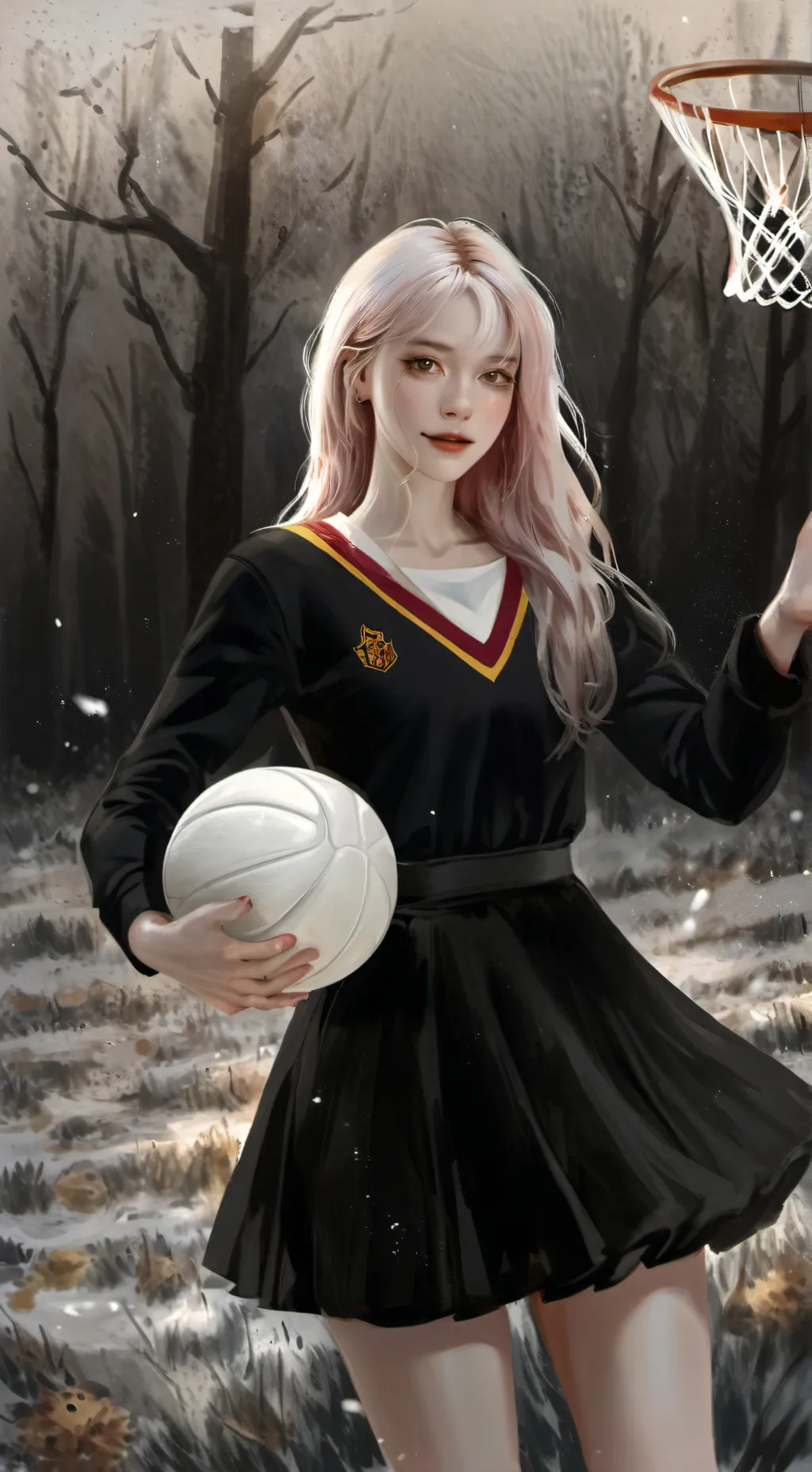 ai character: Famous Hogwarts  background
