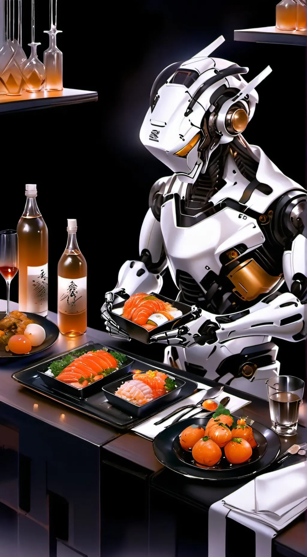 ai character:  Alliance food  background