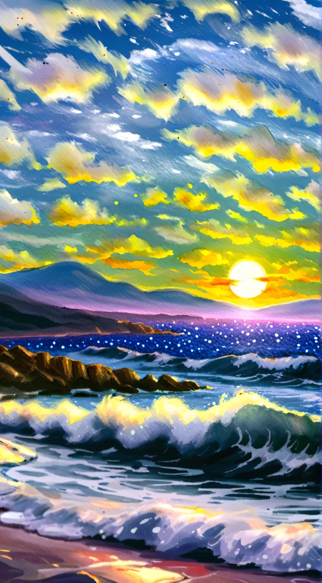 ai character: Moonshell  background