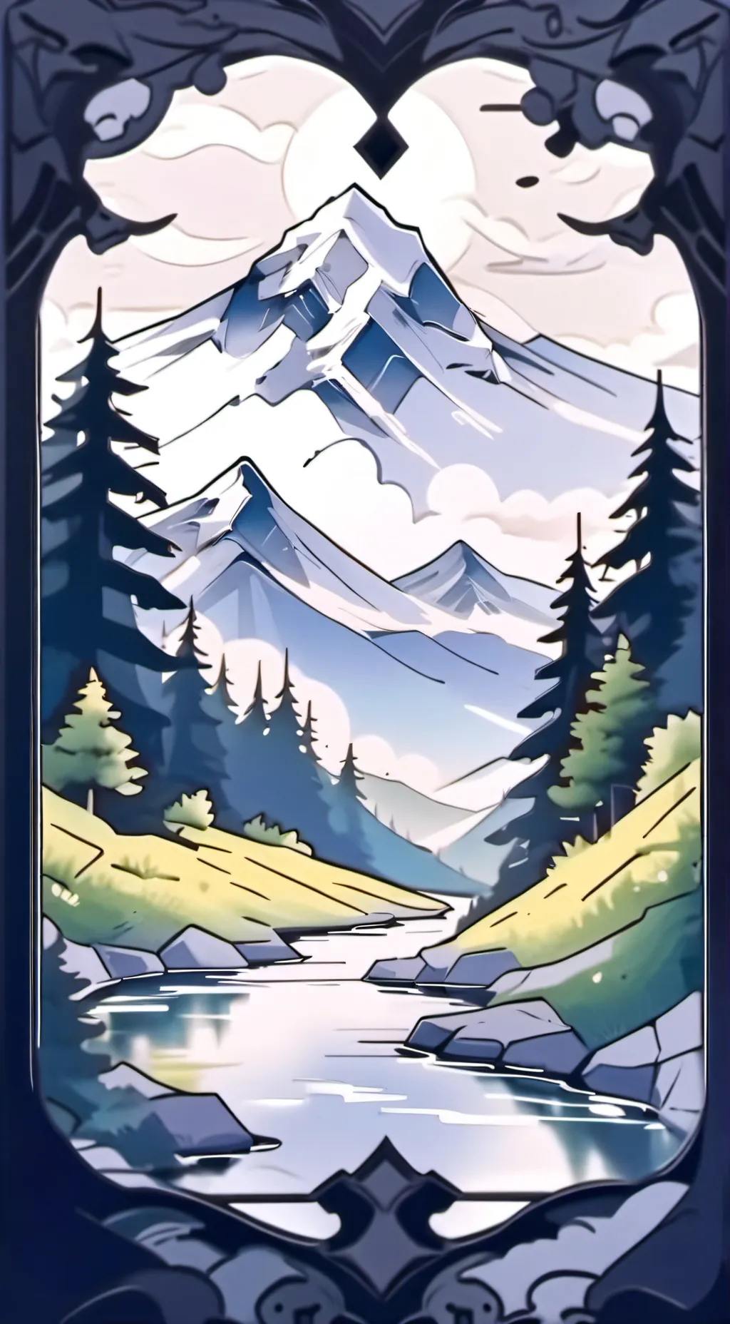 ai character: princesa background