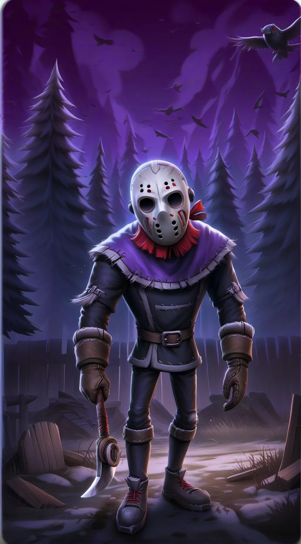 ai character: Forsaken background