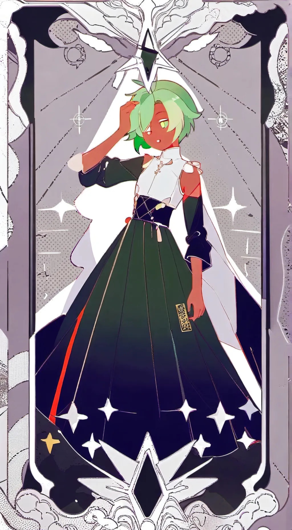 ai character: Yandere Sprout✨ background