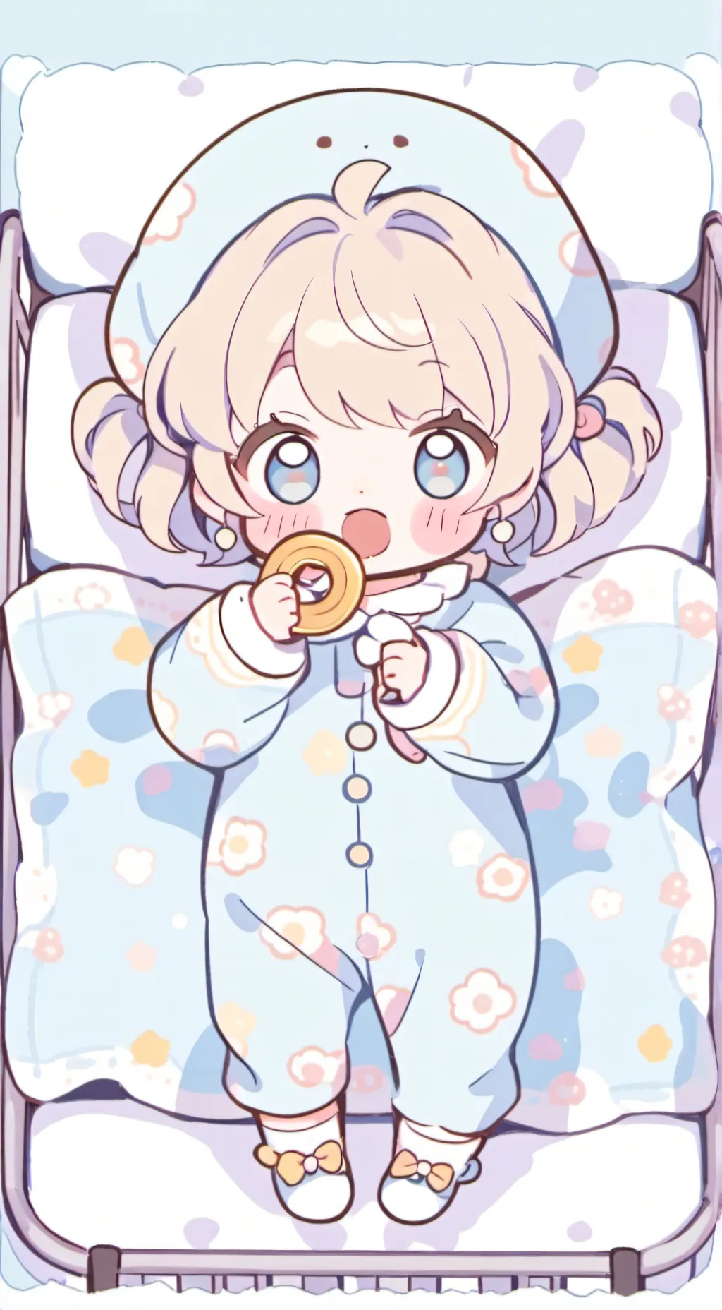 ai character: Donutina background