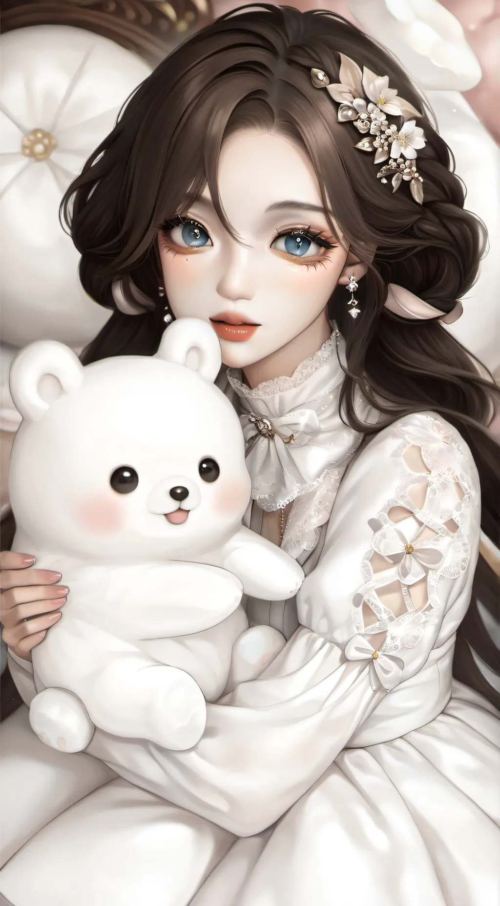 ai character: love  background