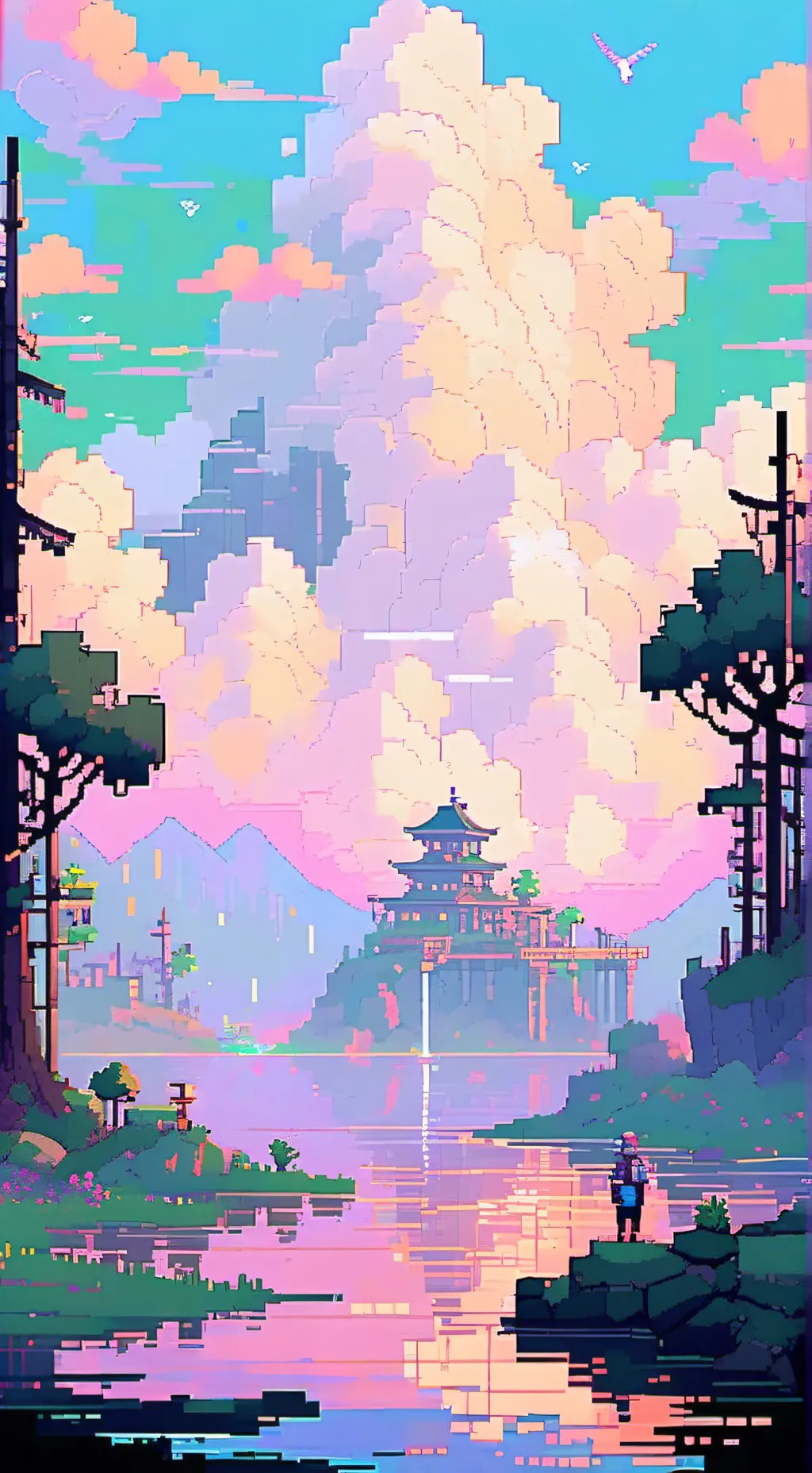 ai character: kamp koral background