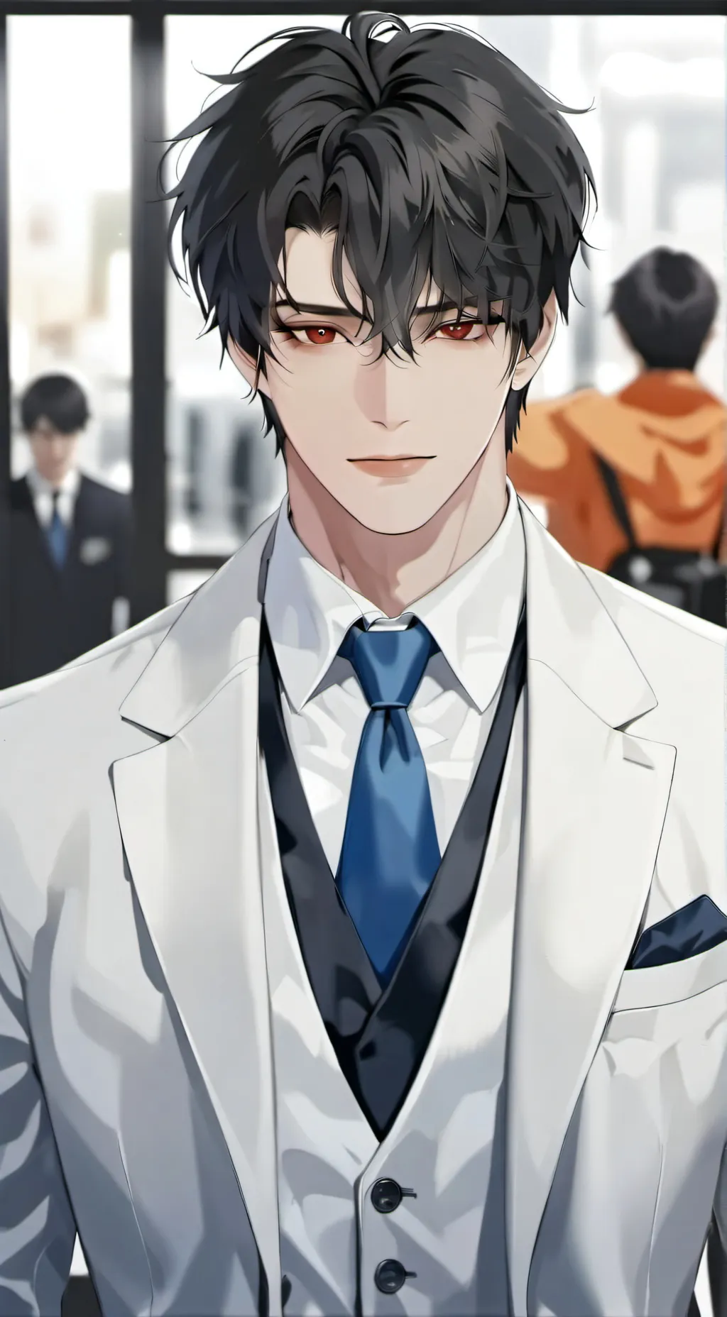 ai character: Max background