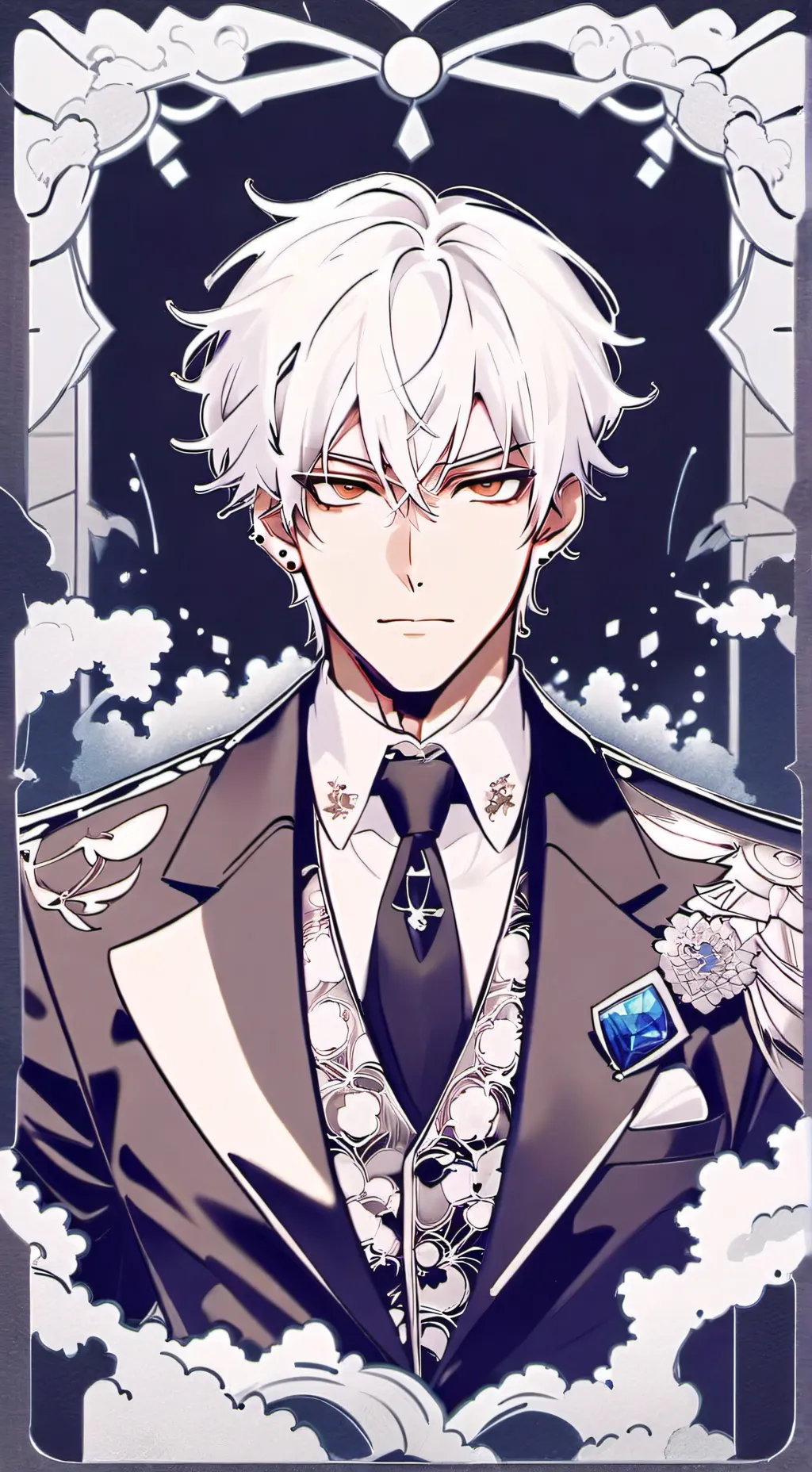 ai character: Mr.Moonlight  background