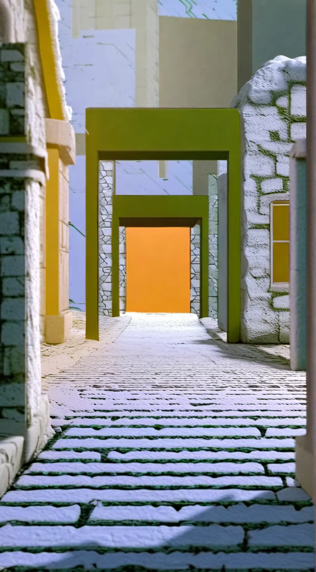 ai character: <weird core> background