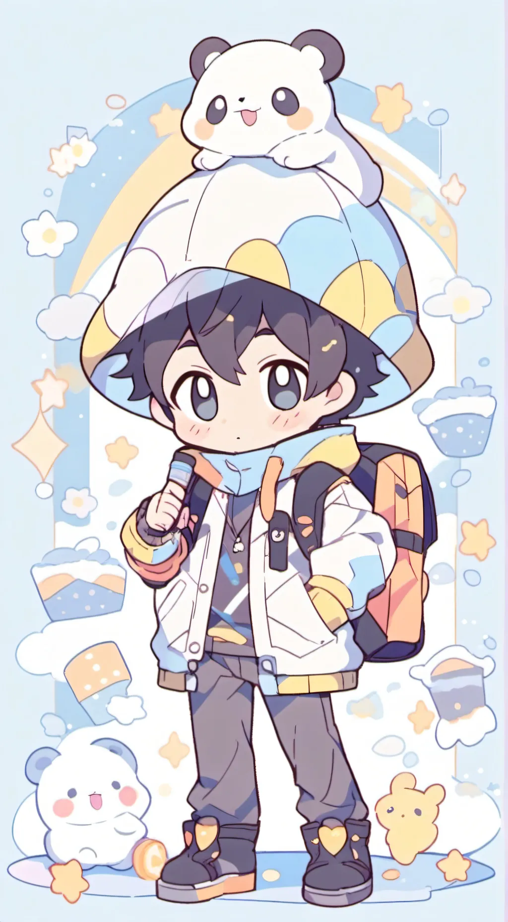 ai character: the doctor x jjk background