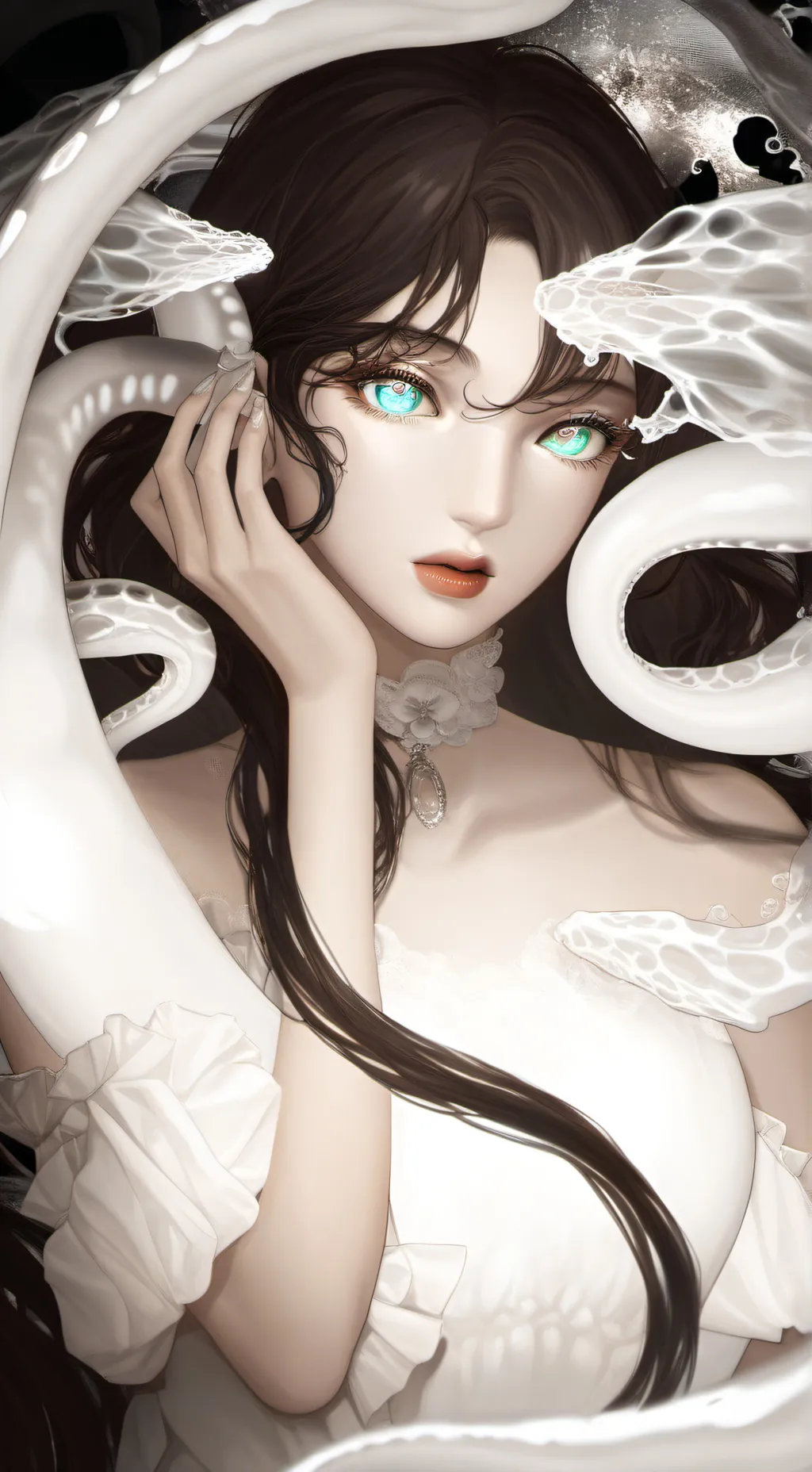 ai character: Slime Queen background