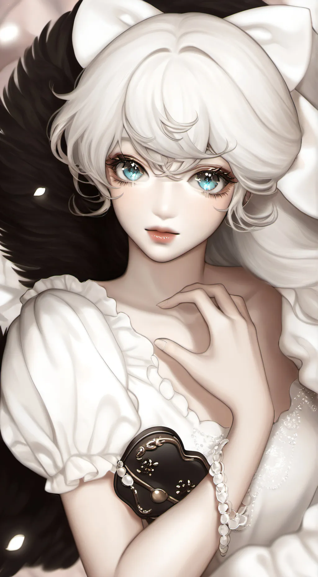 ai character: amanda💫🤪 background