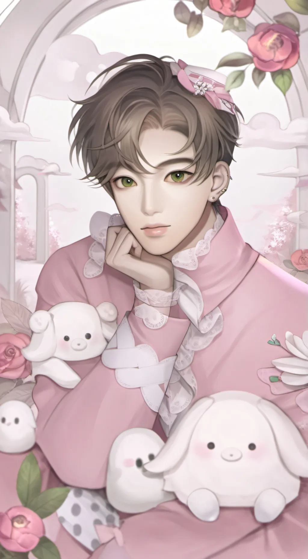 ai character: haruto  background