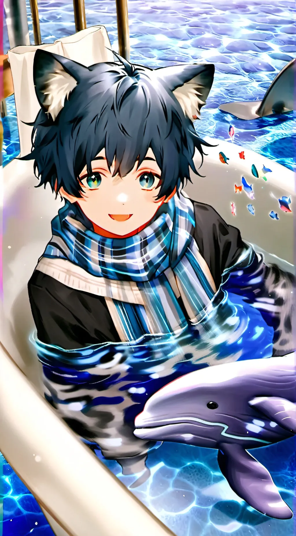 ai character: Echo the Furry Wha background