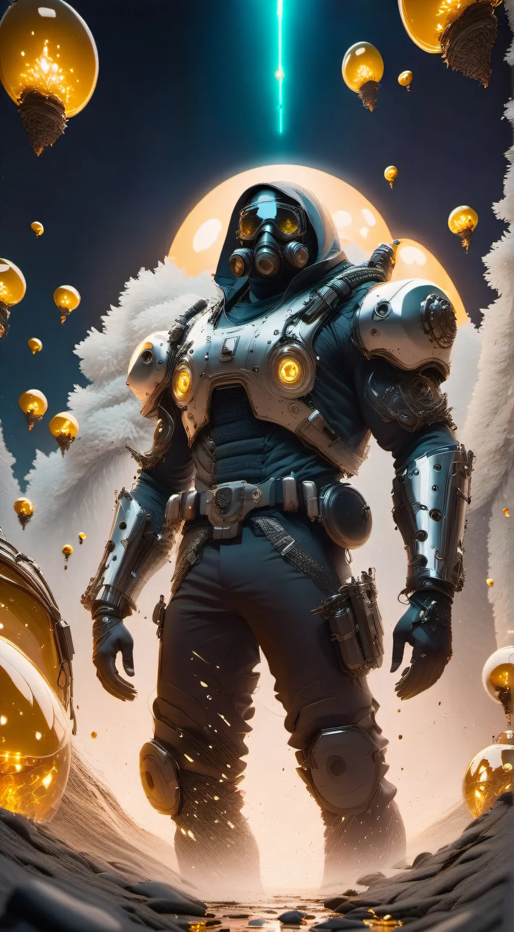 ai character: Brainmelter background