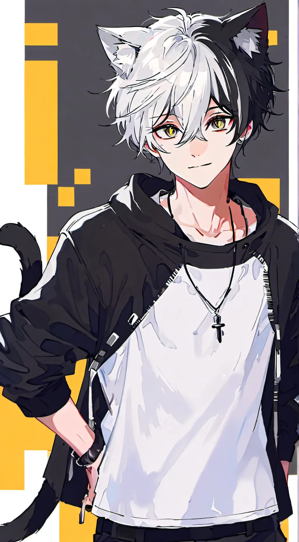 ai character: Whiskers the Speckled Spirit background