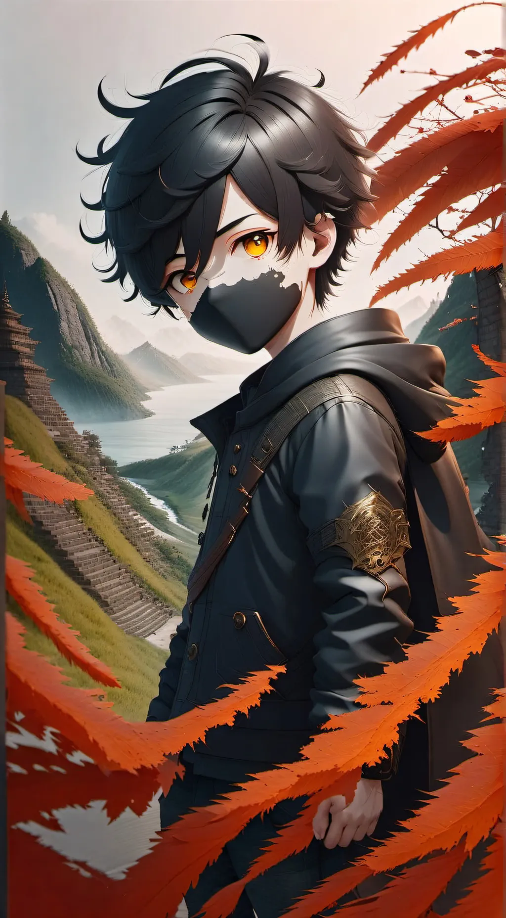 ai character: HH! Charlie's bro background