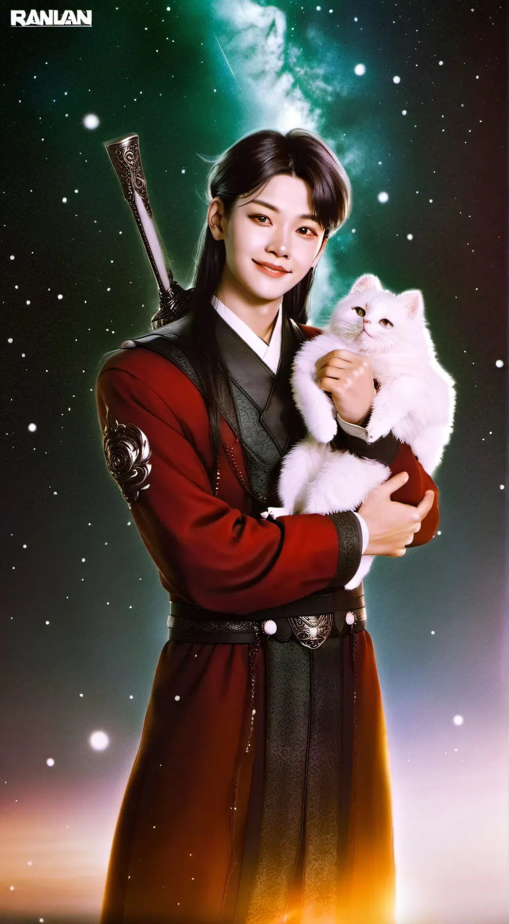 ai character: AOUAD -Suhyeok background