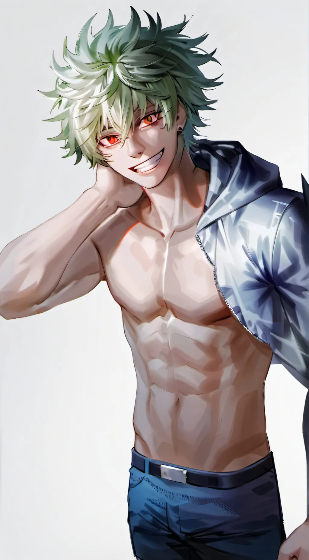 ai character: bakugo x tu background