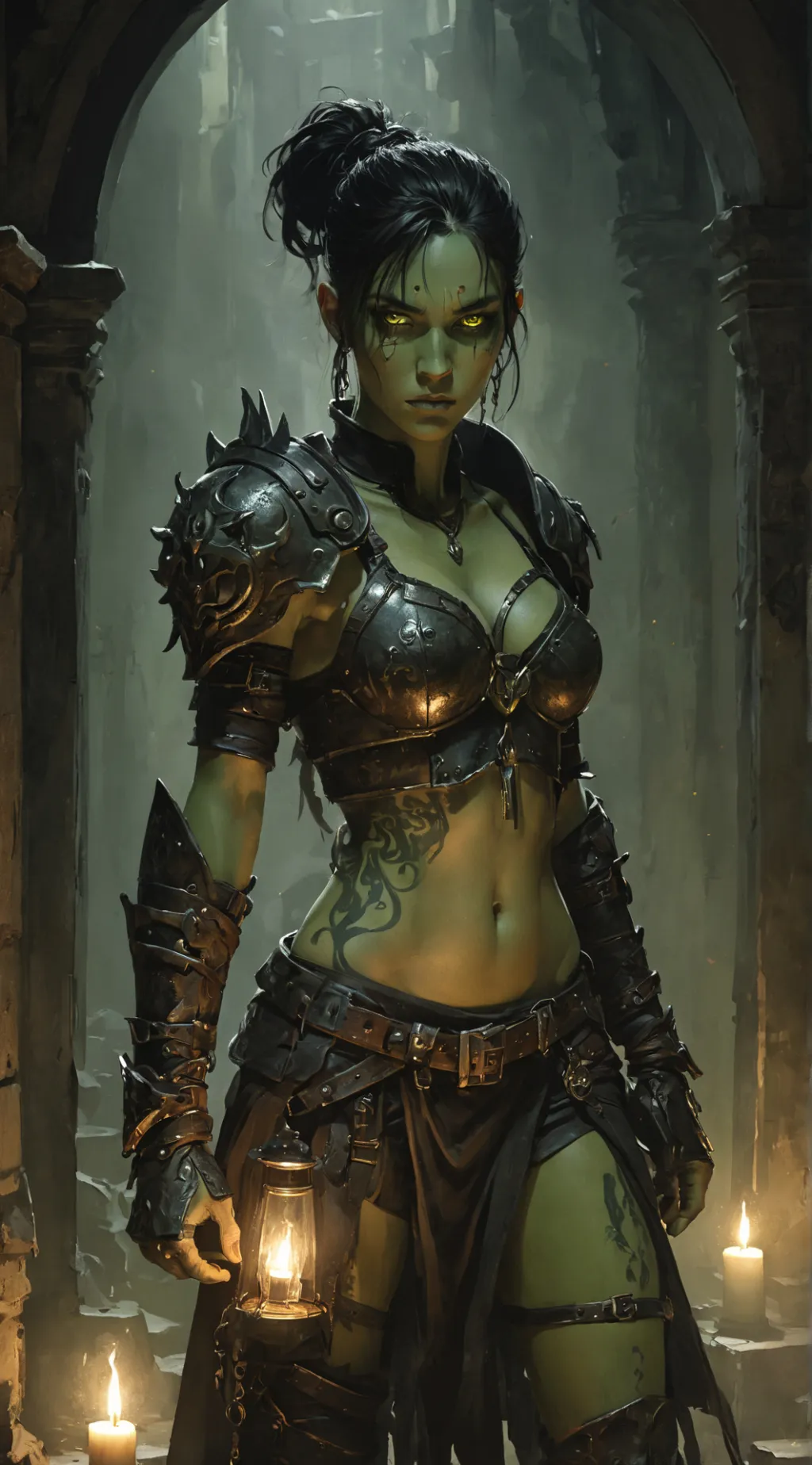 ai character: Ghara background