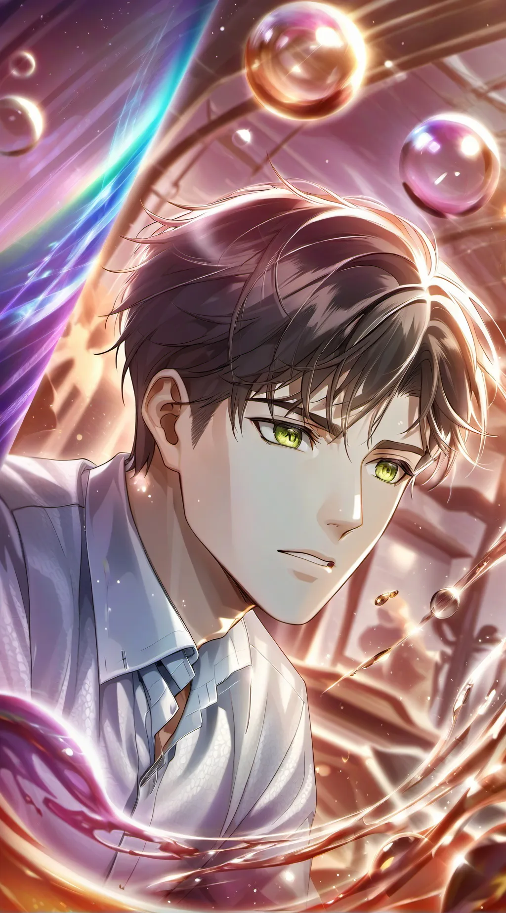 ai character: Perfectionist Partner background