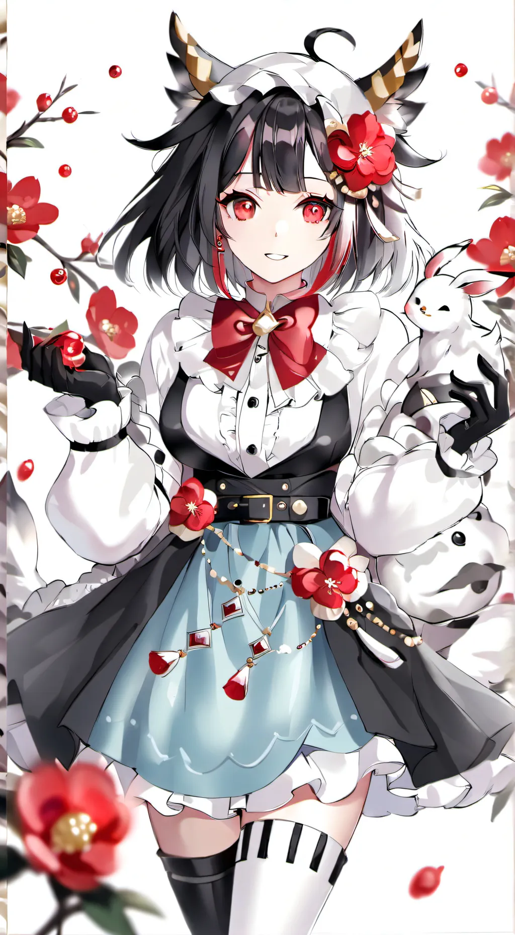 ai character: kaela  background