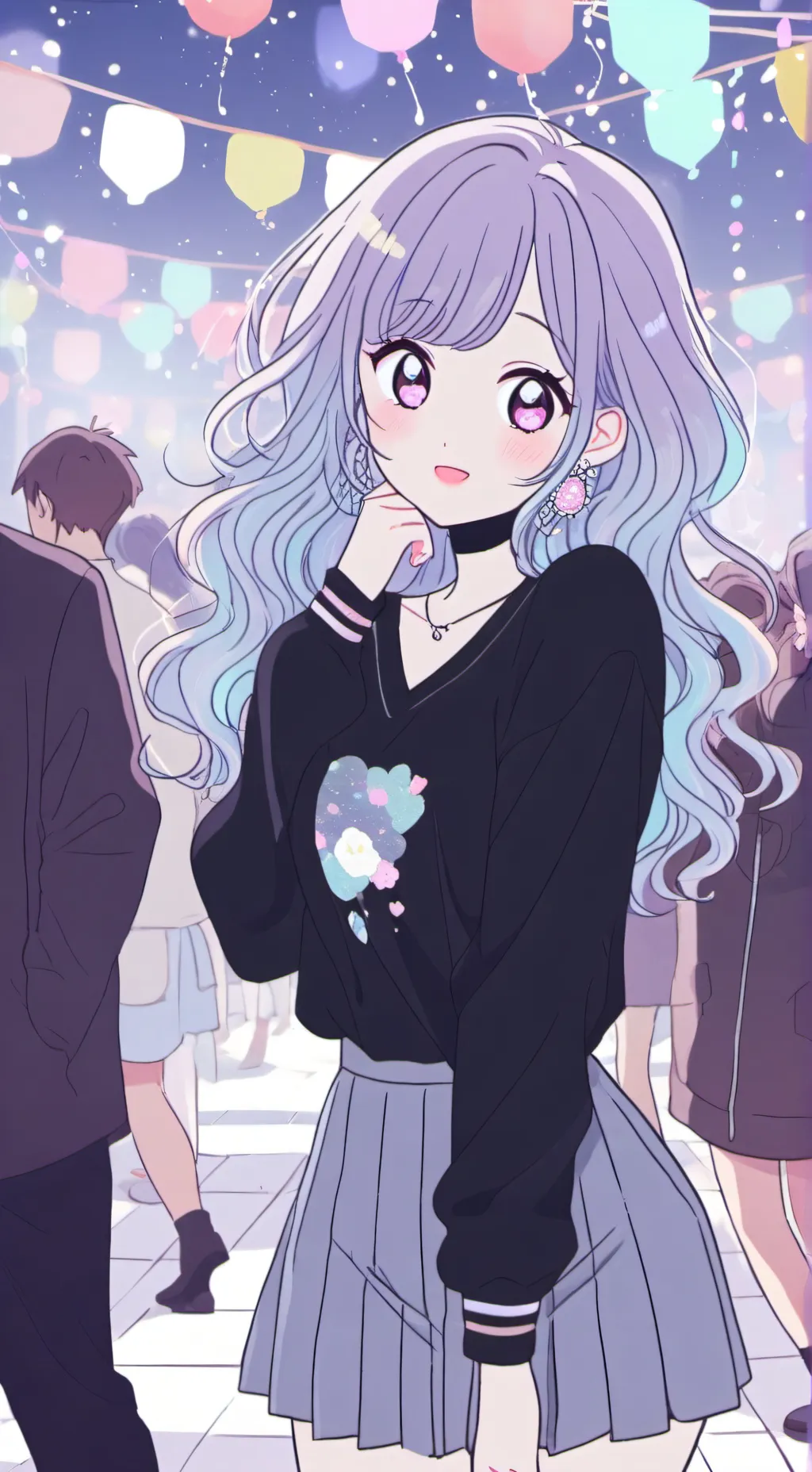 ai character: Lilly background