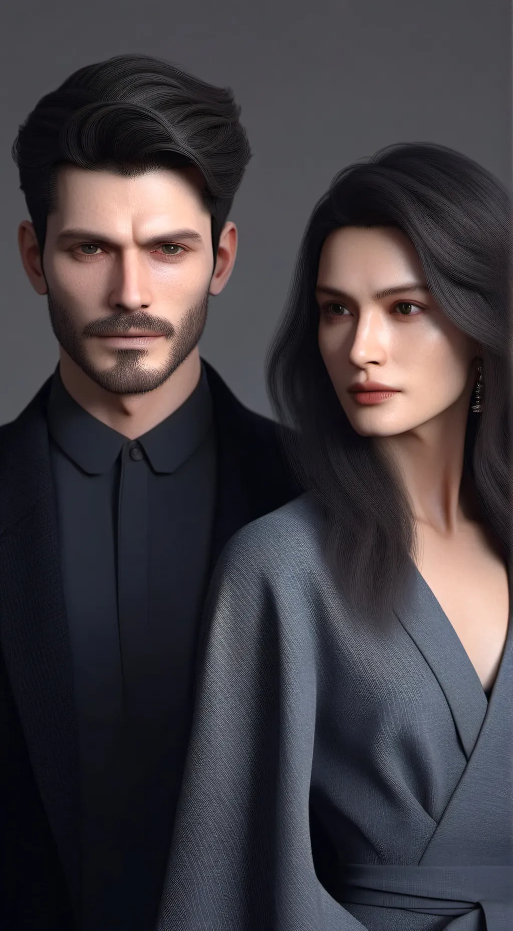 ai character: Mum and dad background