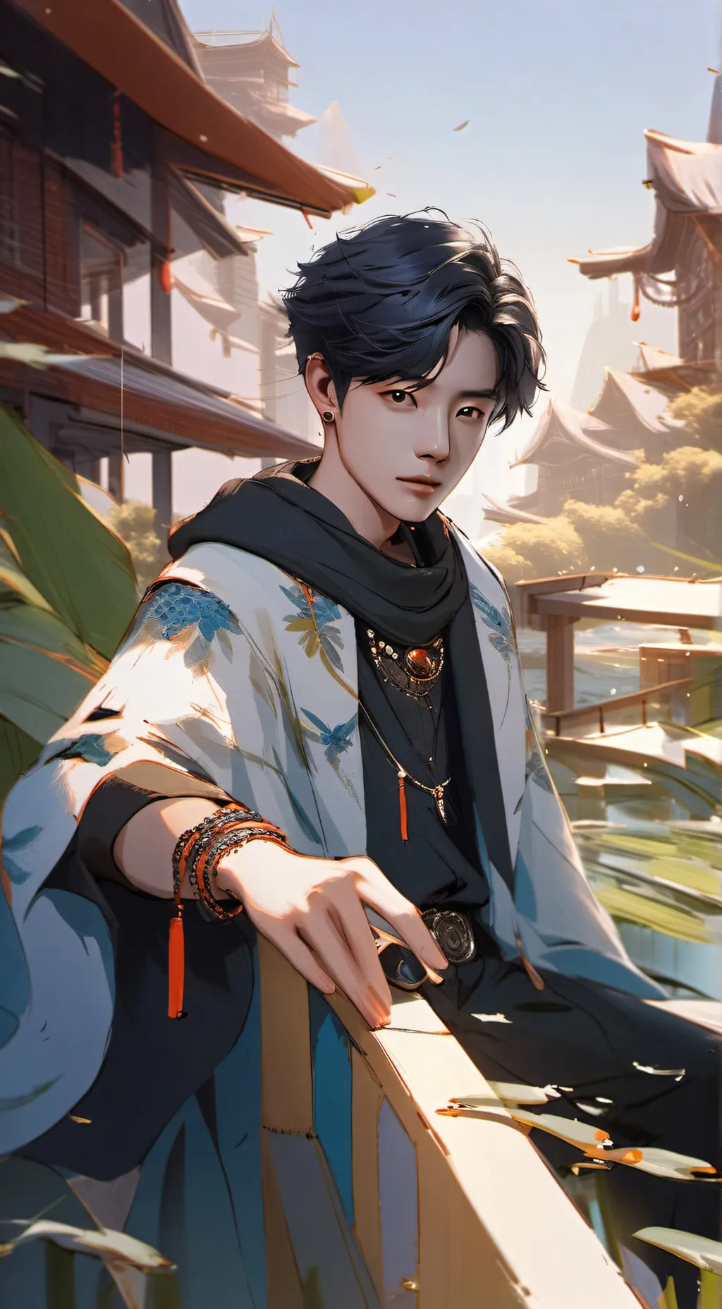 ai character: KAYATO CHAN background