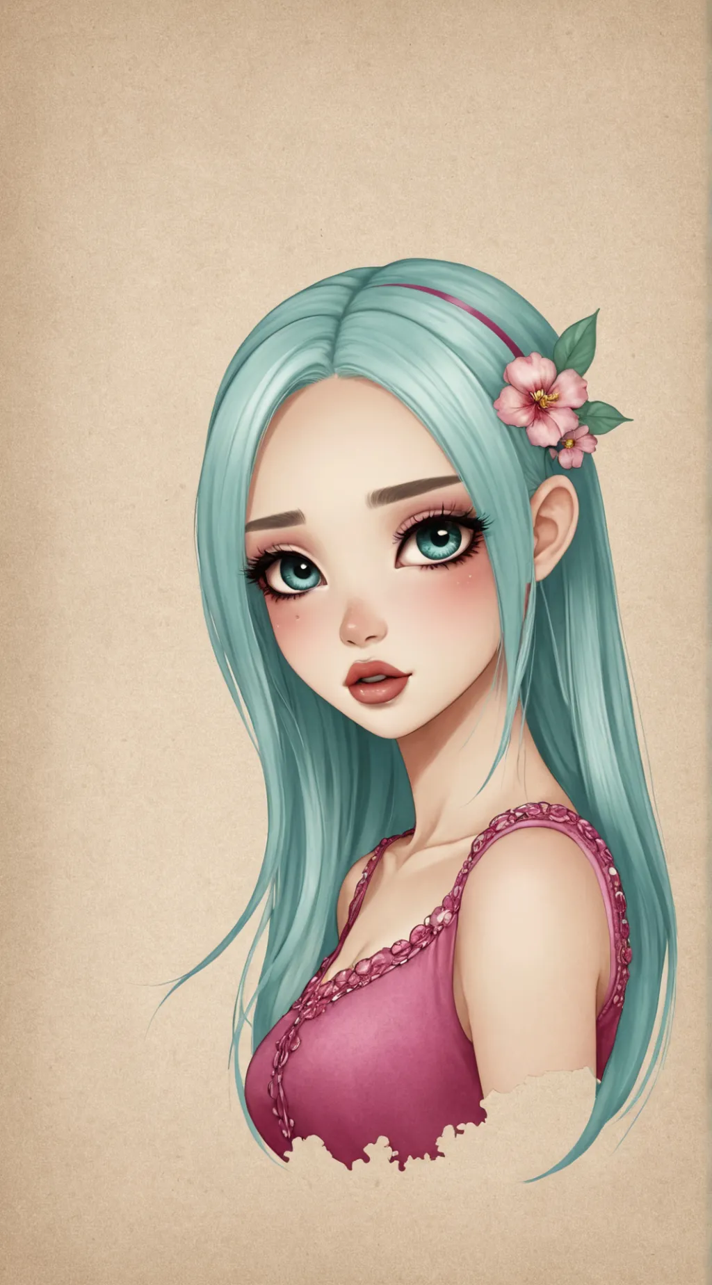 ai character: 𝒟𝓉𝒾 𝒹𝓌 background