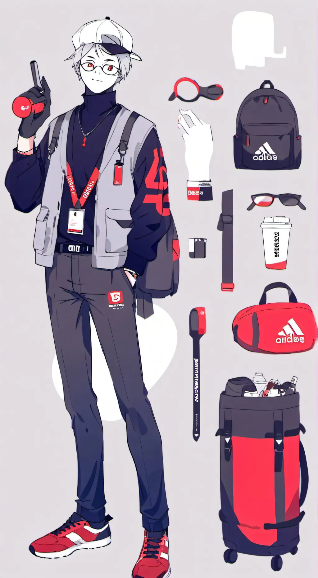 ai character: somac's family. background