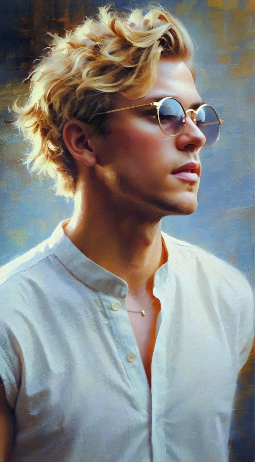 ai character: Dorian Solare background