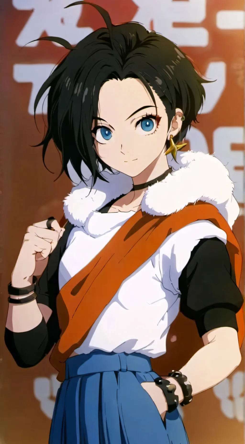 ai character: Videl coloc background