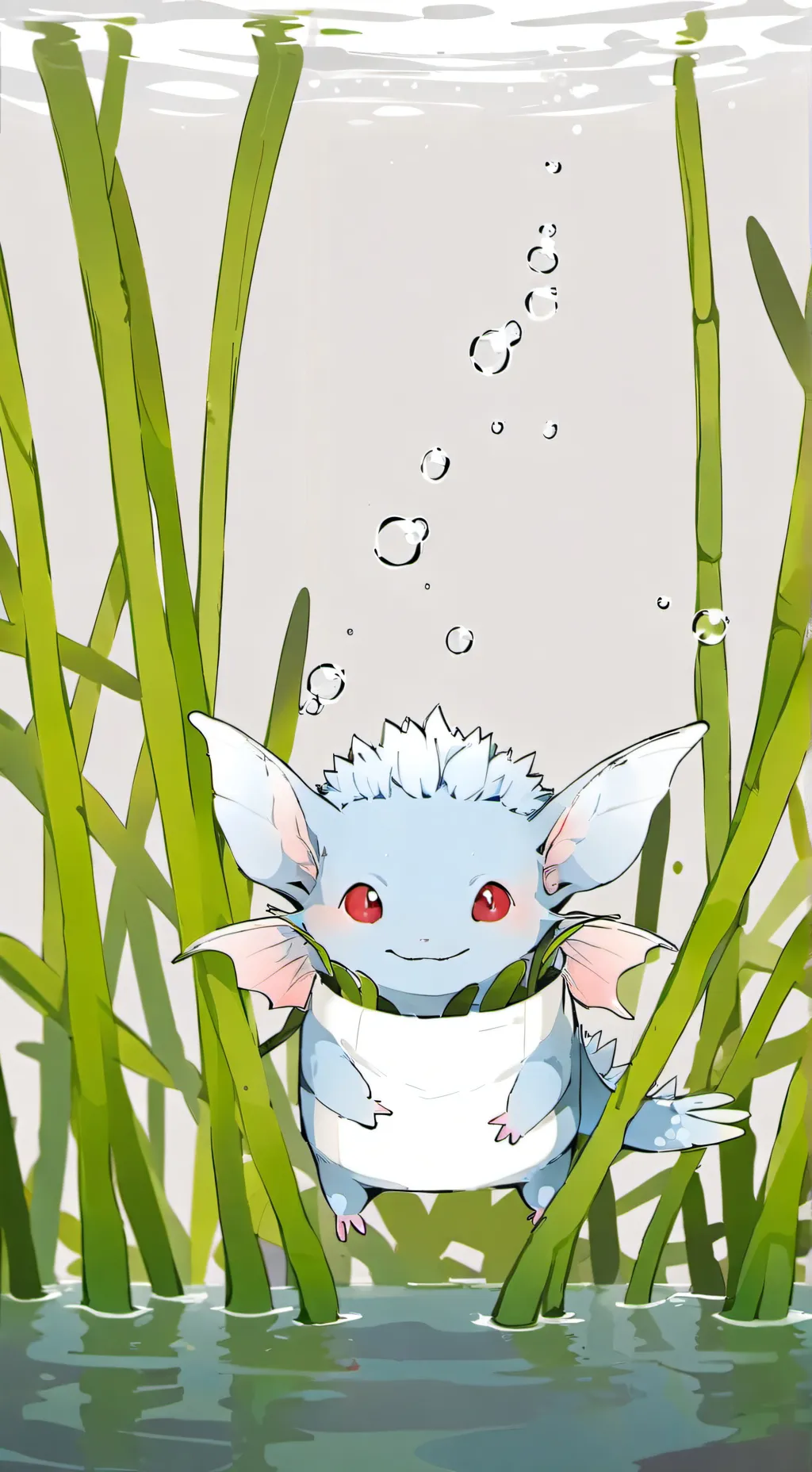 ai character: Pixel background