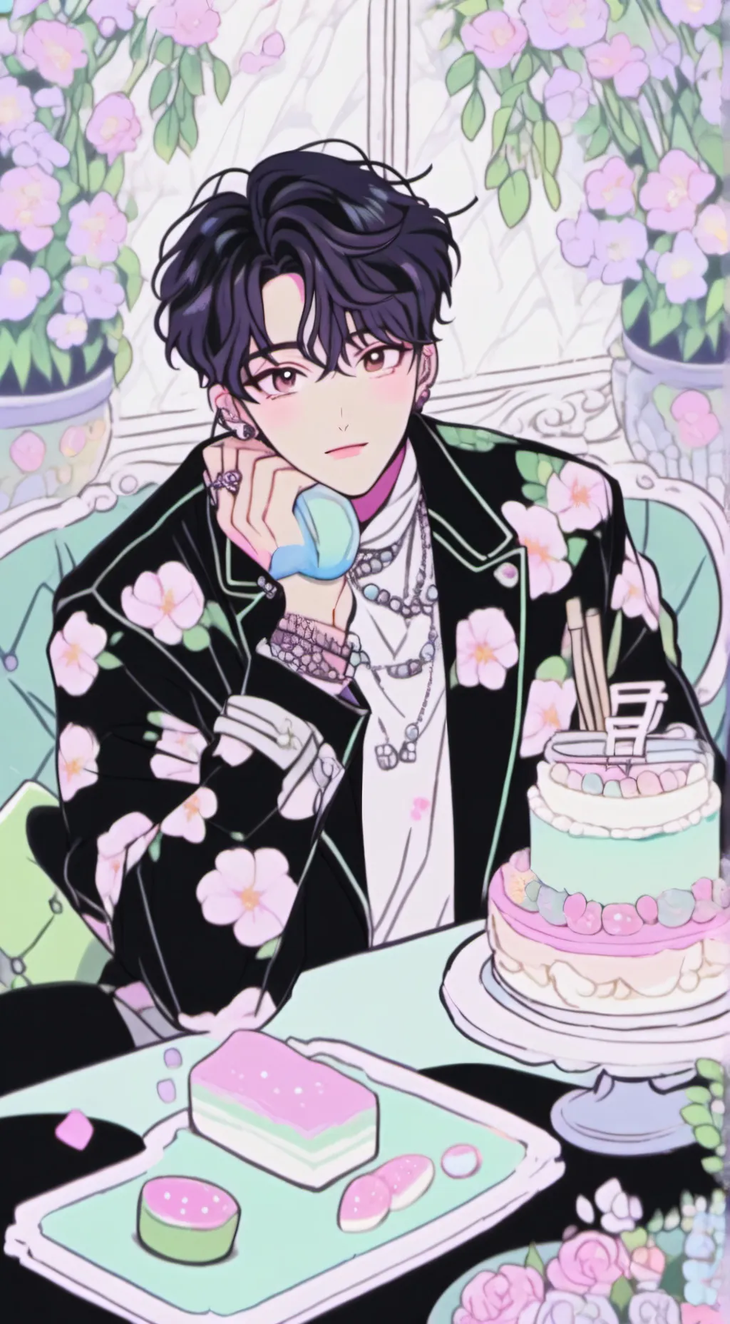 ai character: ✨ Malachi ✨ background