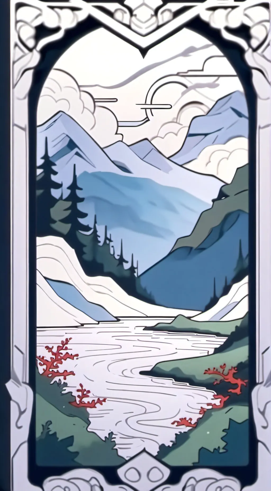 ai character: MD (V J) background