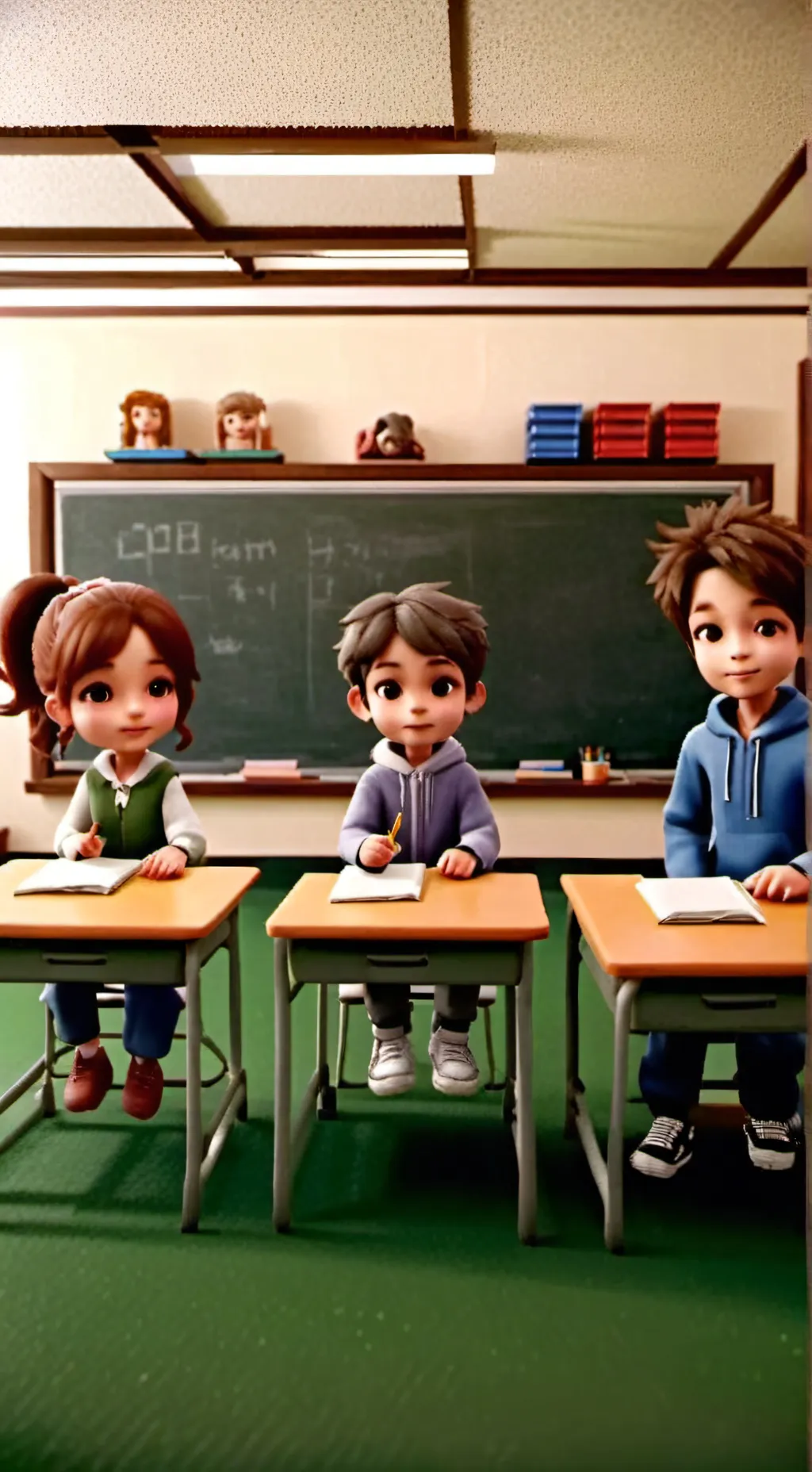 ai character: students background