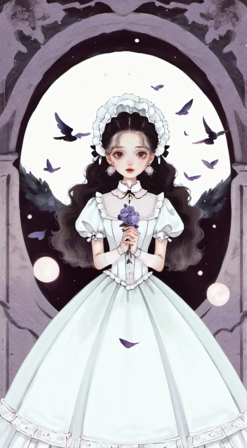 ai character: ☆ana☆ background