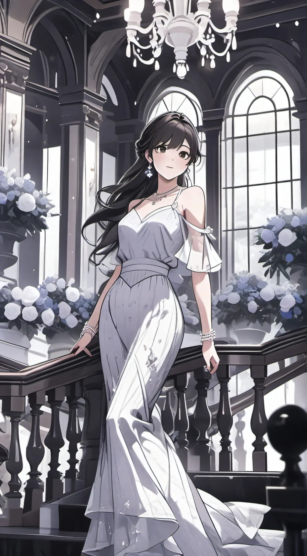 ai character: Sophia Blossom background