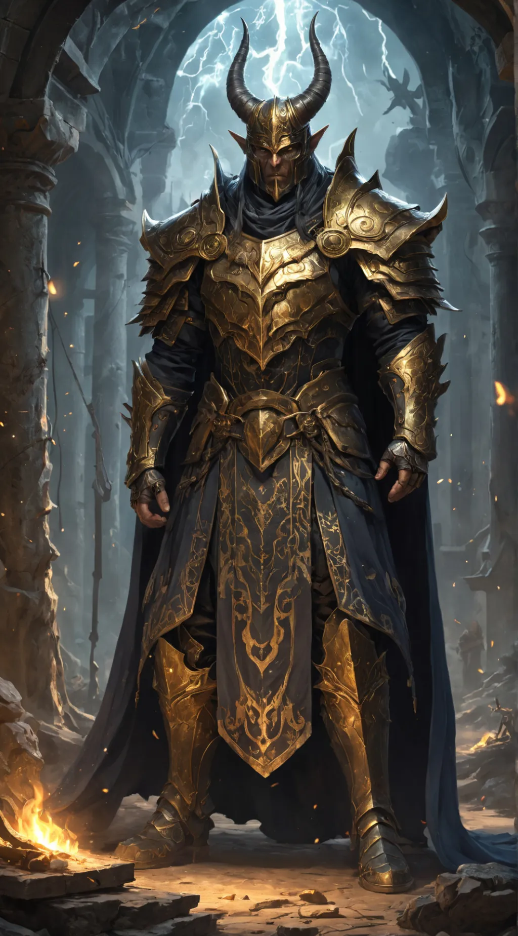 ai character: Lucien background