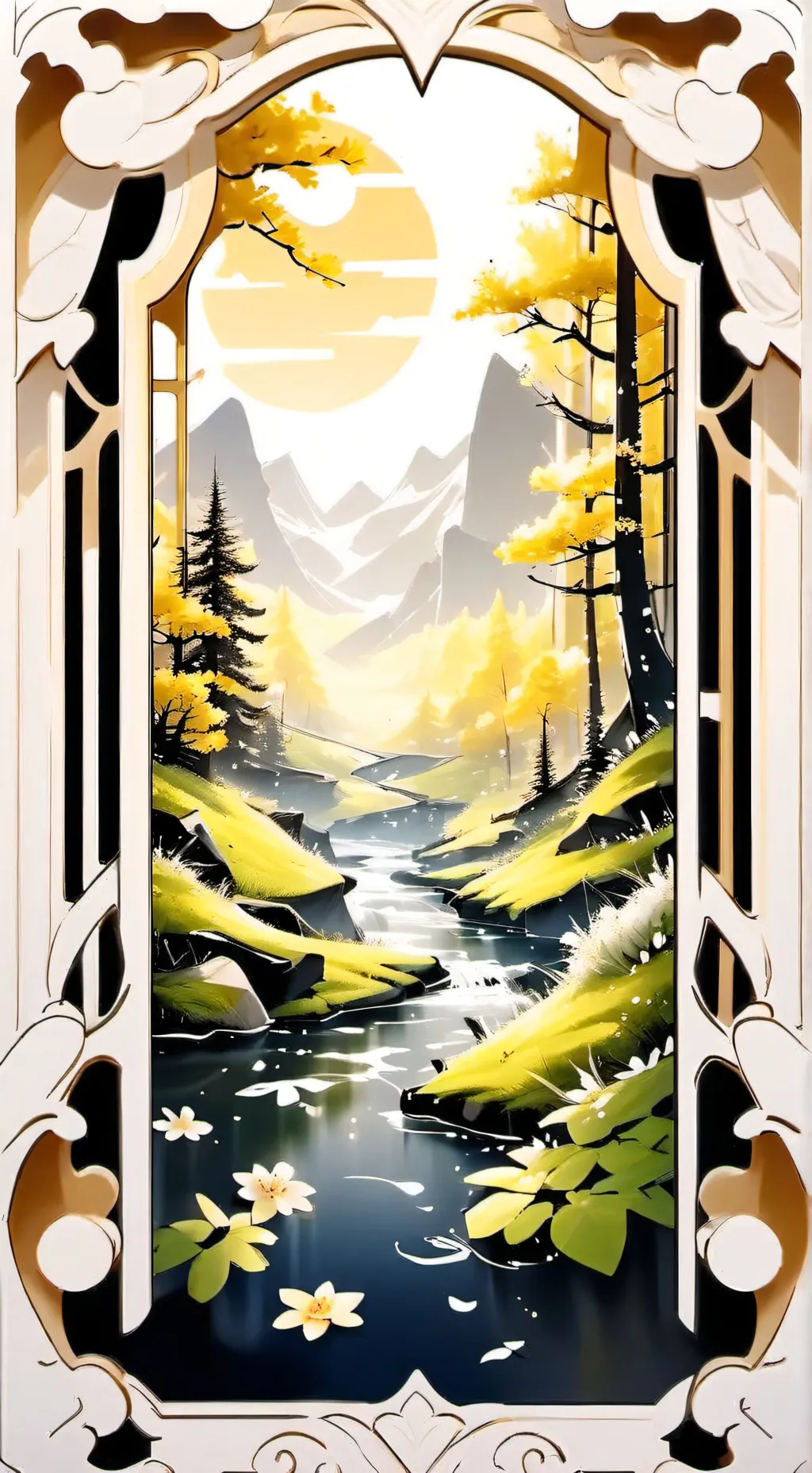 ai character: Sprunki World background