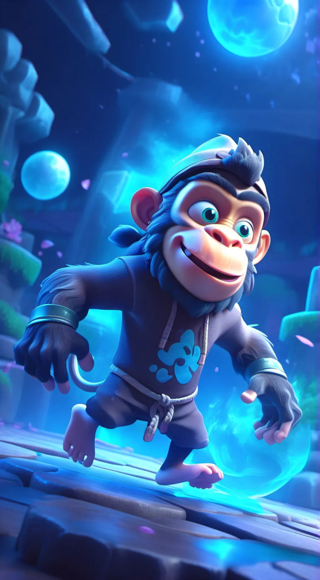 ai character: roakrjcjsjeid background