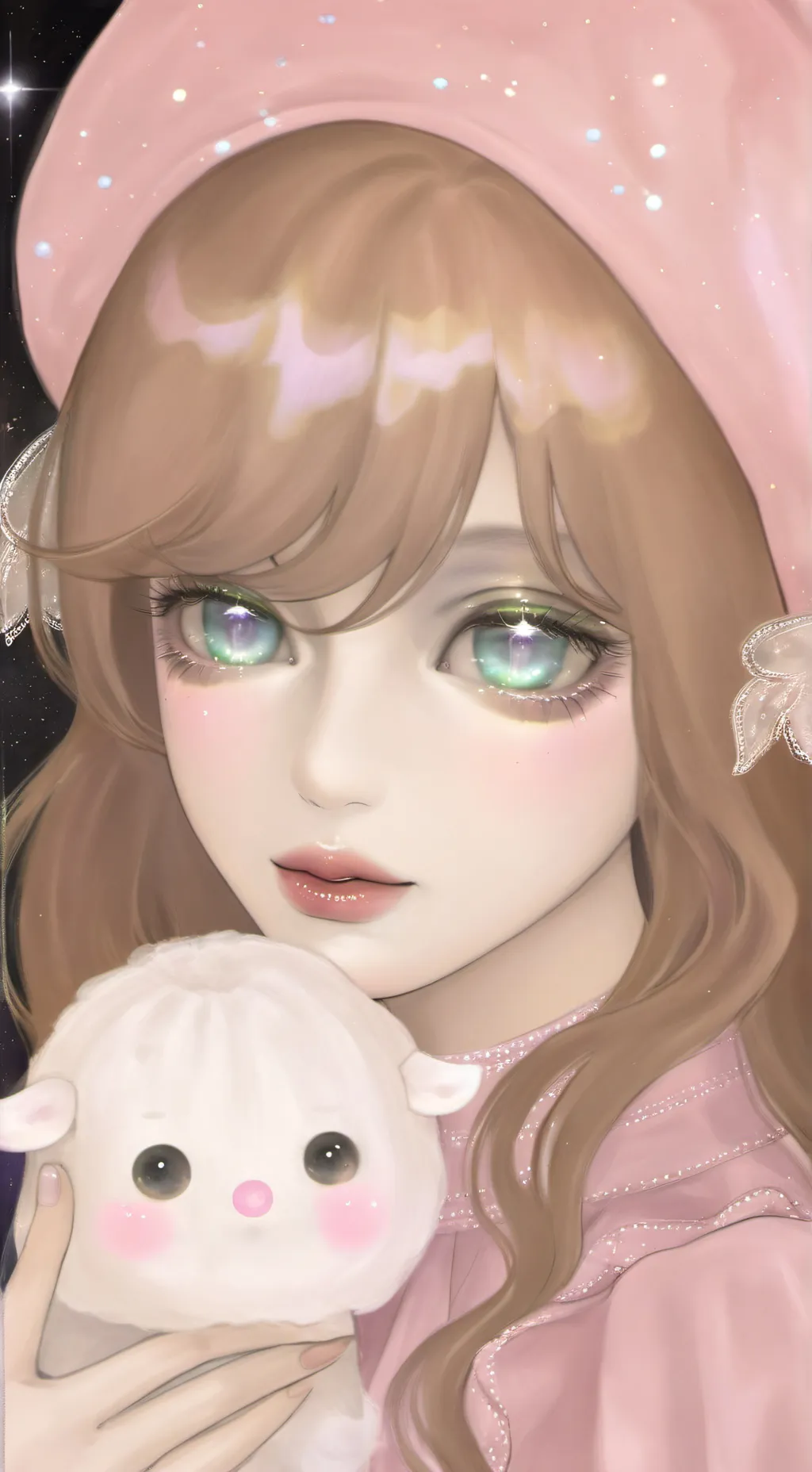 ai character: Лина background