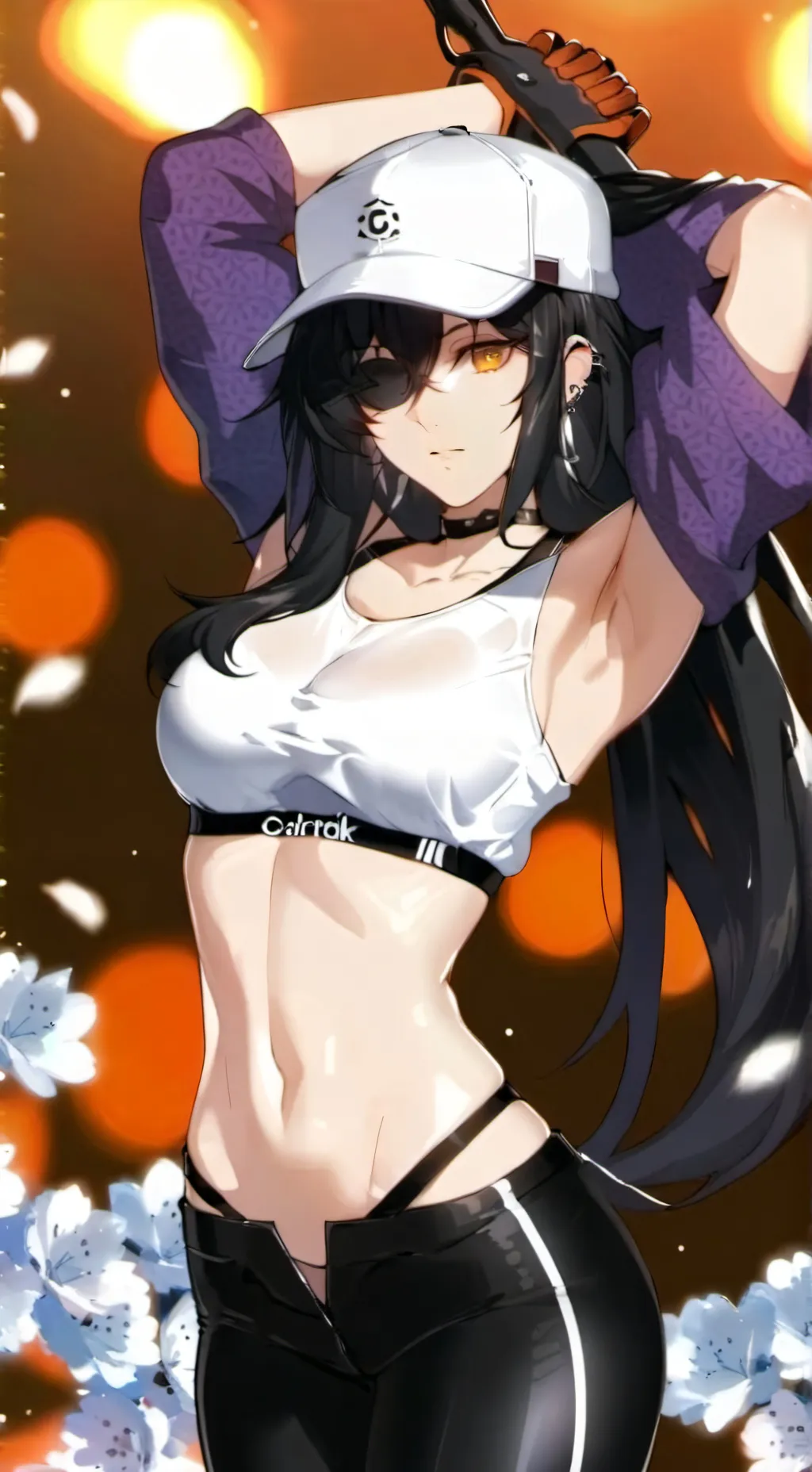 ai character: Maki background