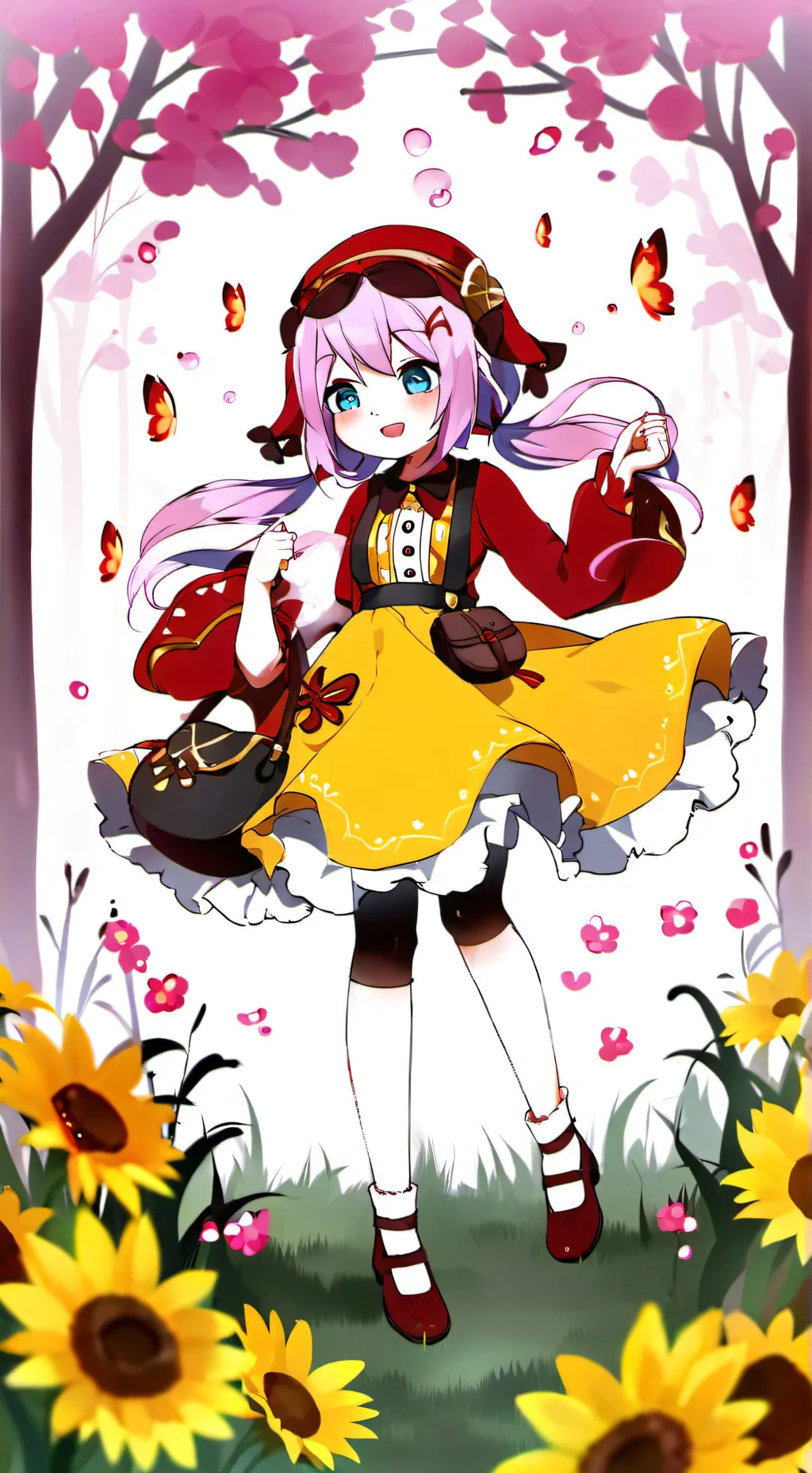 ai character: sprout x you :D background