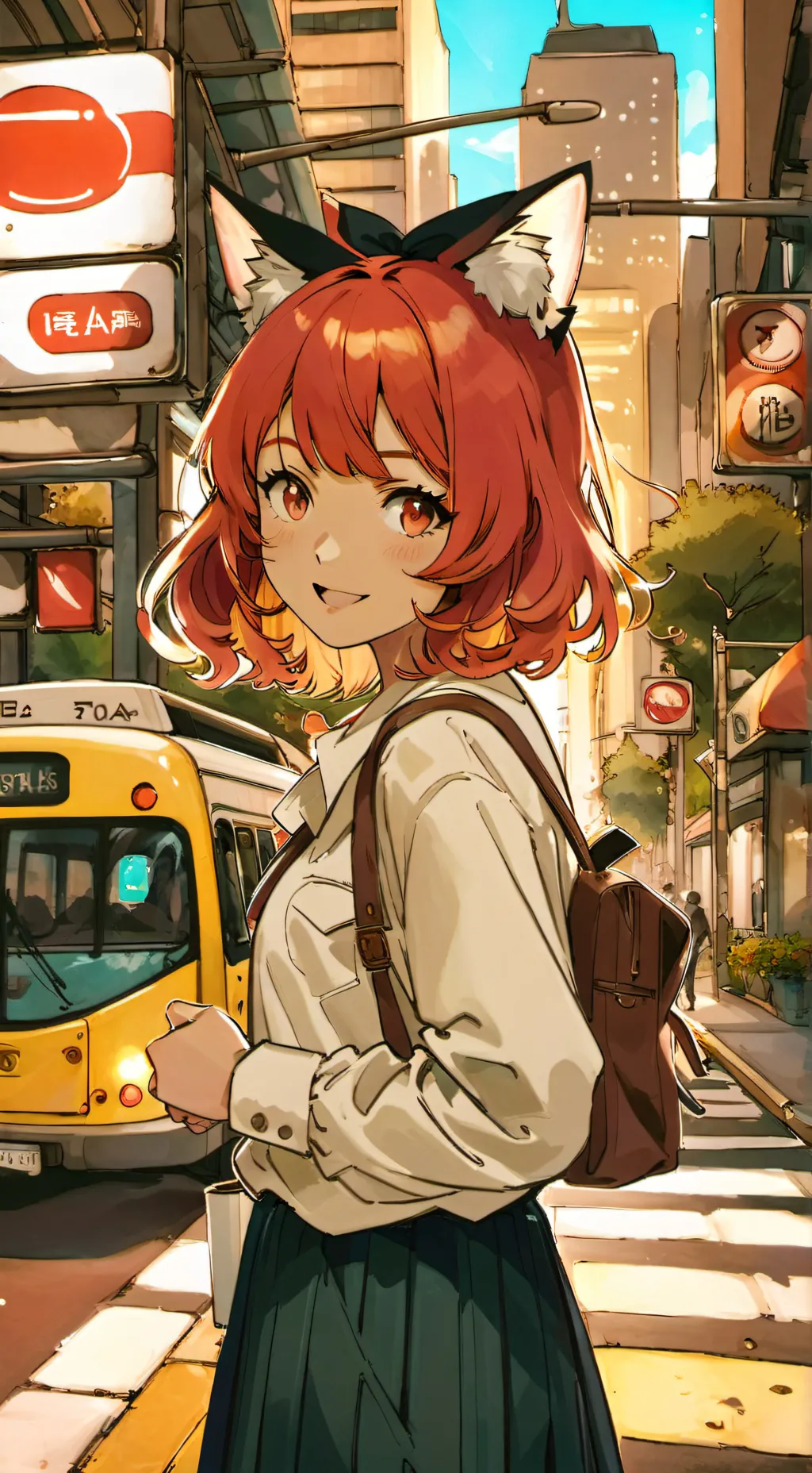 ai character: Sophia background