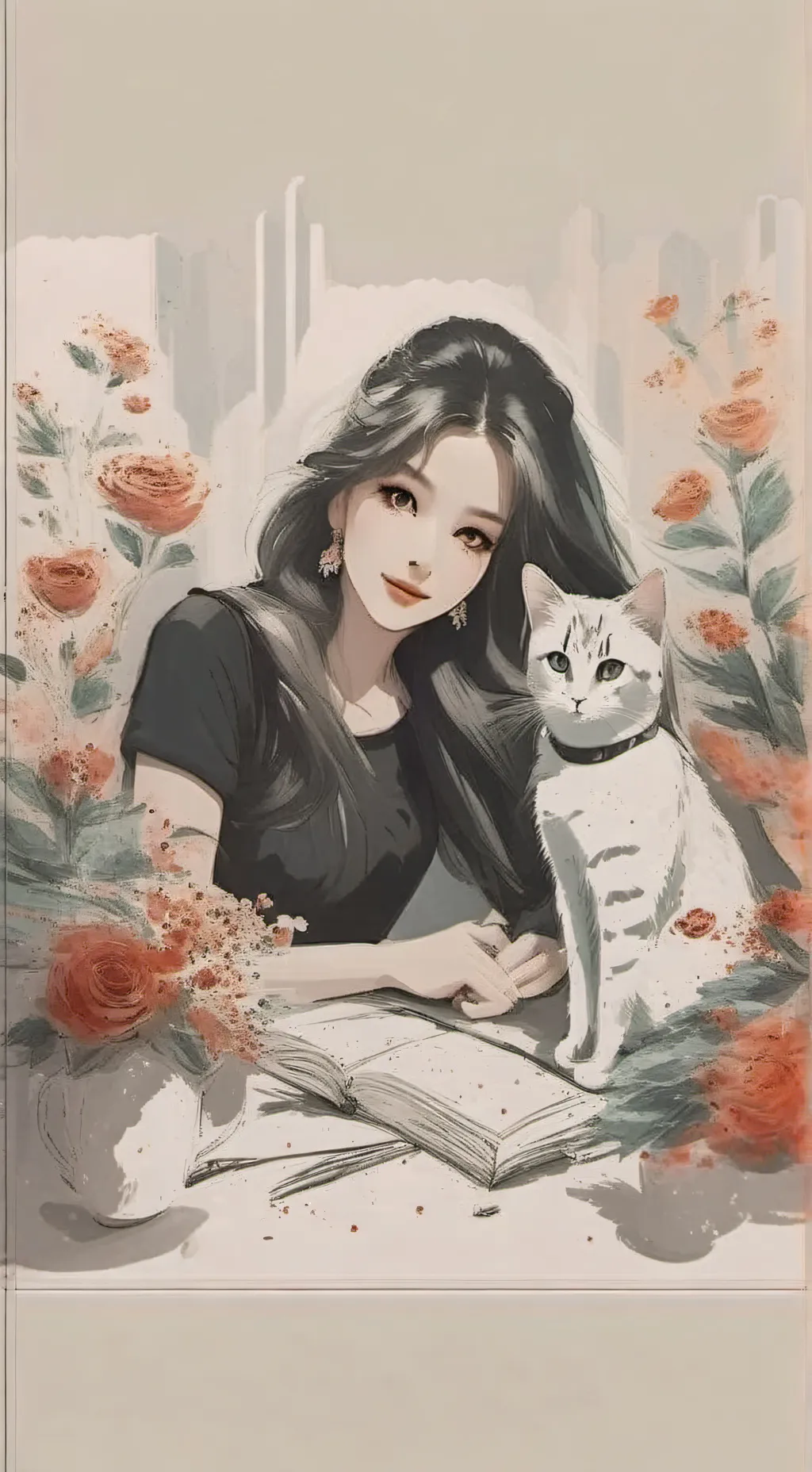 ai character: SOPHIA GARCIA background